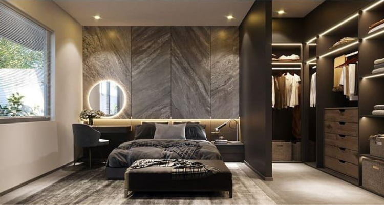 Mẫu vách ngăn bằng nhựa tối giản, tiện nghi